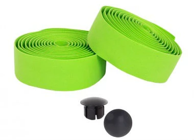 Обмотка руля Green Cycle GC-GR28-1 30*1900mm, зеленый, BTP-40-50