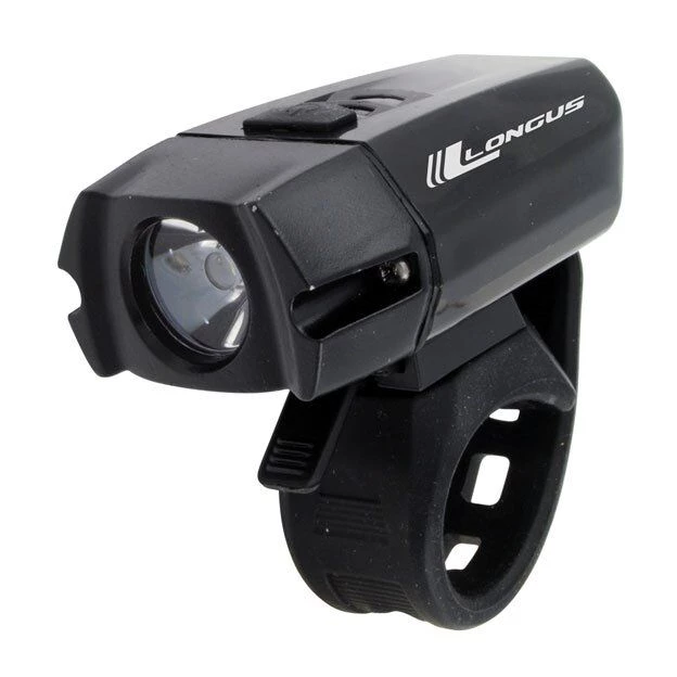 Фара передня Longus XPG400 LED, 6 ф-цій USB, чорний, 398576