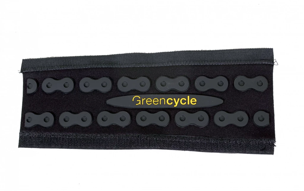 Защита пера Green Cycle GSF-007 лайкра+неопрен c выдавленным рисунком звеньев цепи 245х110х95мм, CHG-90-25