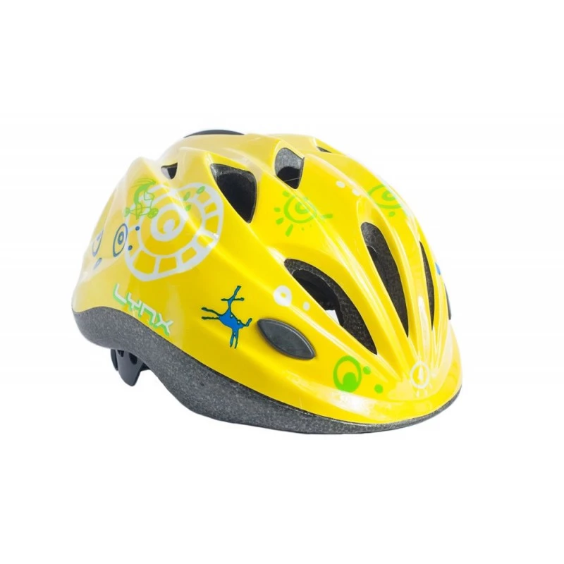 Шлем  Lynx Kids Matt Yellow  S(48-52)см