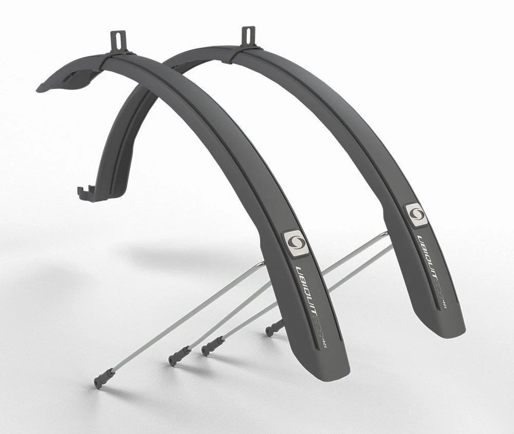 Комплект крыльев 28" SIMPLA Ubiquit Urban SDS 46mm, титан, MUD-69-24