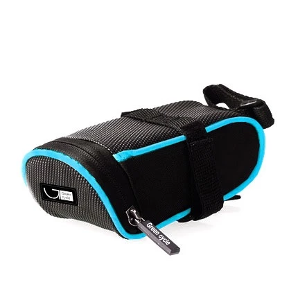 Сумка подседельная Green Cycle Mini черно-синяя, BIB-95-05