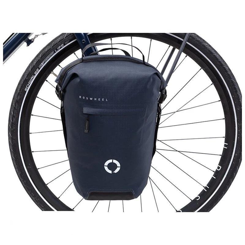 Водонепроницаемая сумка на багажник Roswheel Tour Small (пара) TR4004BL-S, 6920636791681