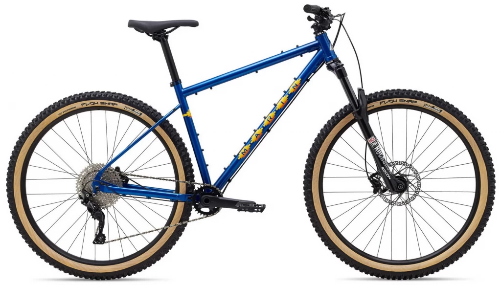 Велосипед 29" Marin Pine Mountain 1 (2021) gloss navy blue/yellow/orange