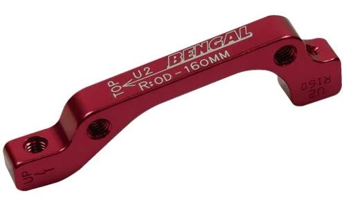 Адаптер Bengal торм. калипера передний 160mm IS оранжевый, ADP-02-03