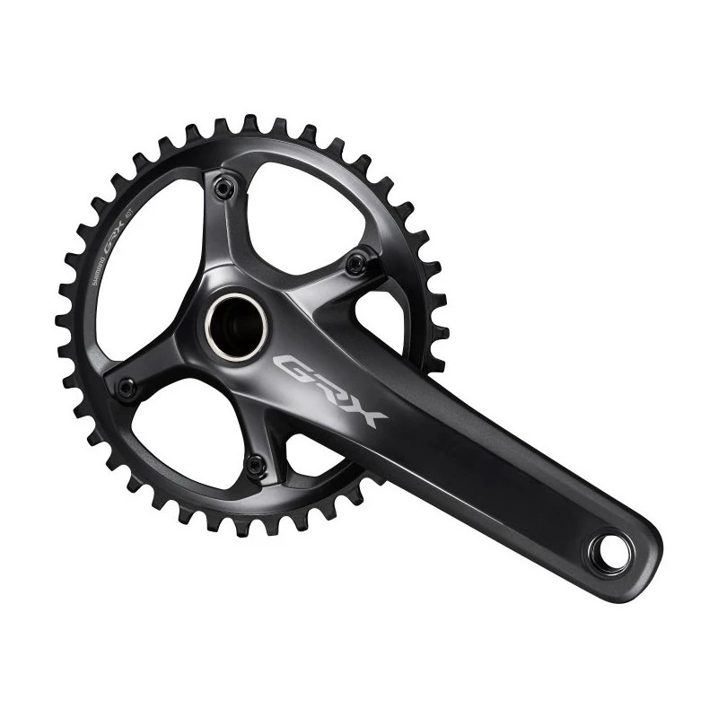 Шатуны Shimano FC-RX810-1 GRX (11Х1) Hollowtech II, 172.5мм 40Т, без каретки, Шатун, FCRX8101DXB0