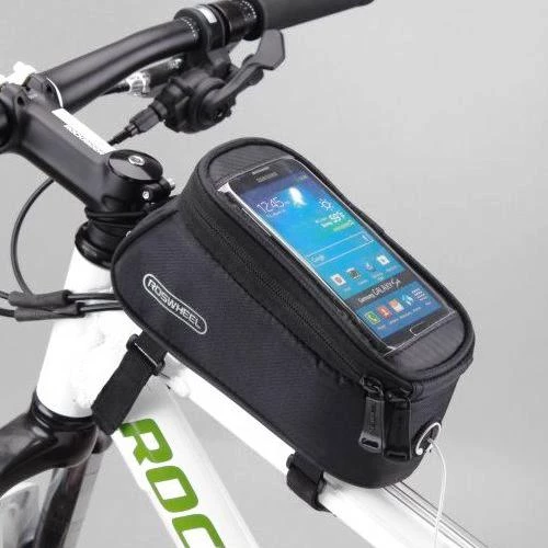 Сумка на раму для смартфона Sahoo T12496L-CA5 6,5", черная, 6920636714994