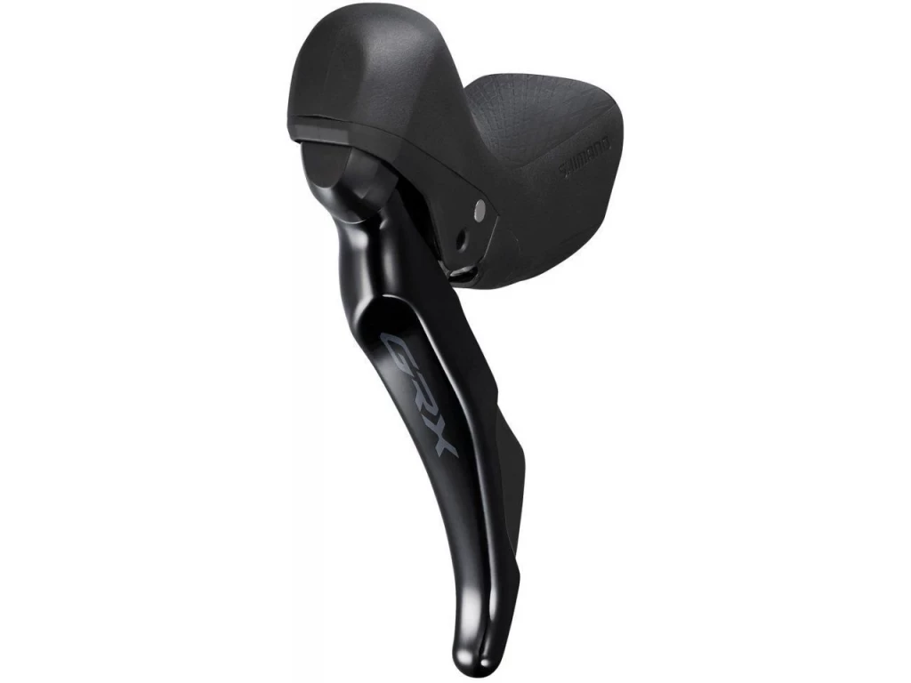 Тормоз гидравлический дисковый SHIMANO GRX RX400 переднее 2-скоростей (левая торм.ручка/Шифтер ST-RX400 калипер, гидролиния 1000мм), RX400DLF6SC100A