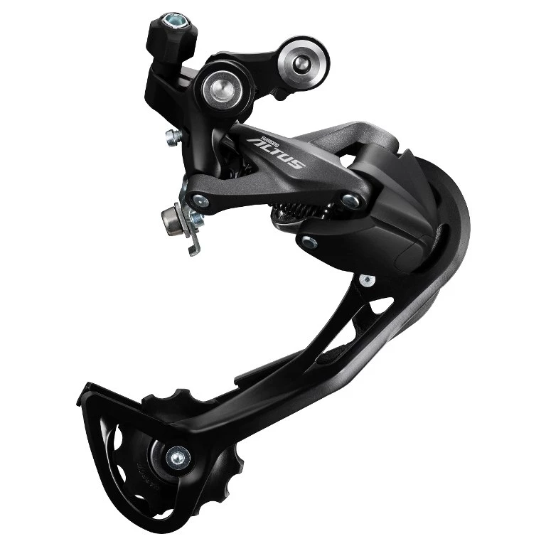 Переключатель задний Shimano RD-M2000-SGS ALTUS, 9-ск, SHADOW, длинная лапка