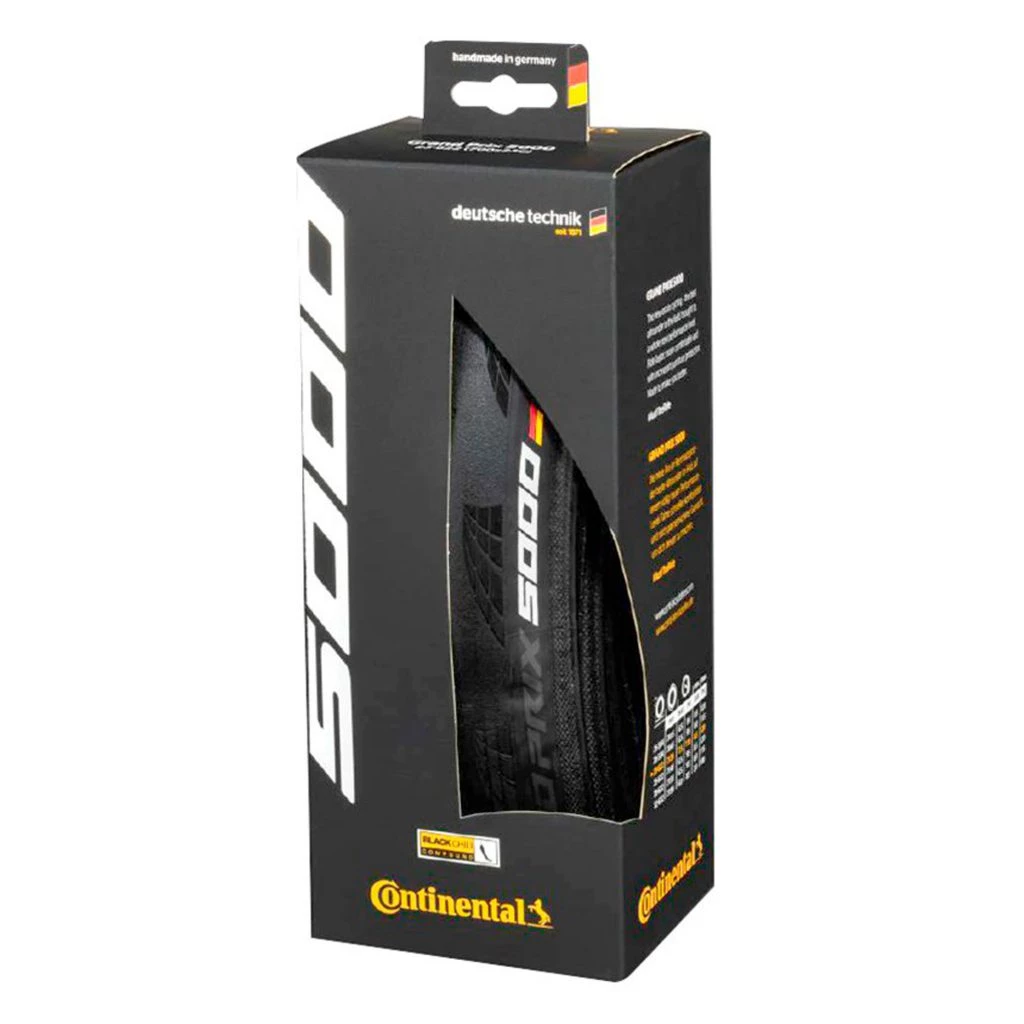 Покрышка Continental Grand Prix 5000 — 28″ | 700 x 32C, черная, складная, skin