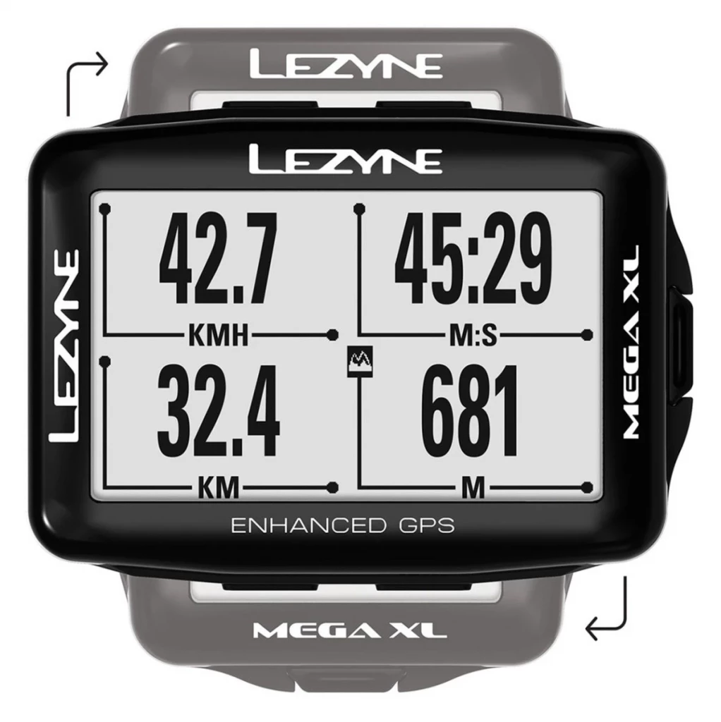 Компьютер Lezyne Mega XL GPS HR/ProSC Loaded черный (4710582 542787)