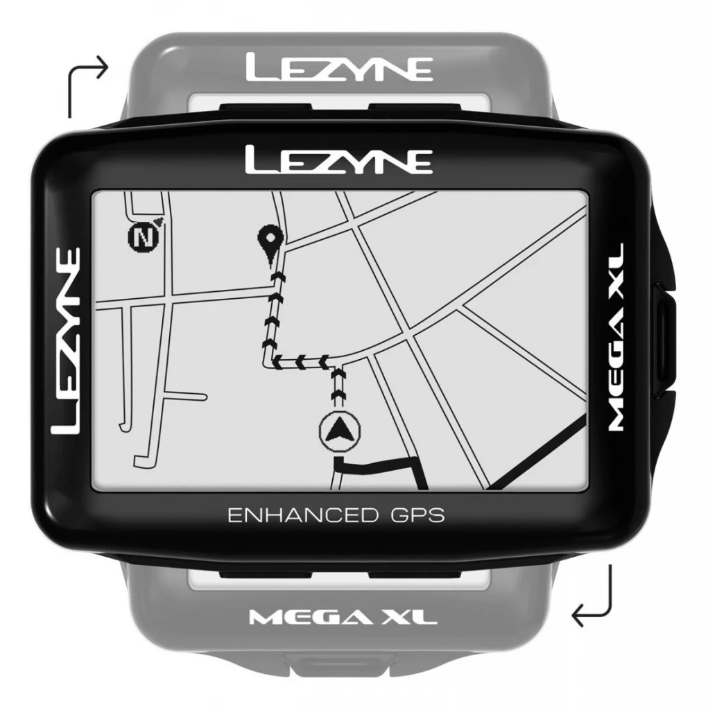 Компьютер Lezyne Mega XL GPS HR/ProSC Loaded черный (4710582 542787)