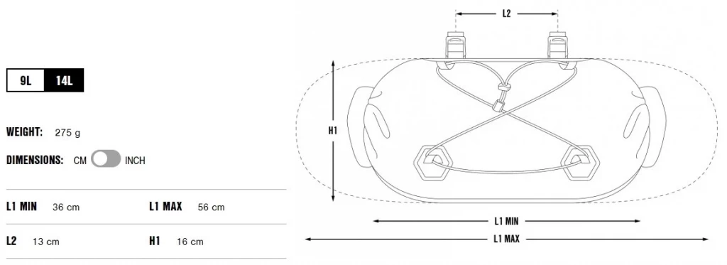 Сумка APIDURA Expedition Handlebar Pack