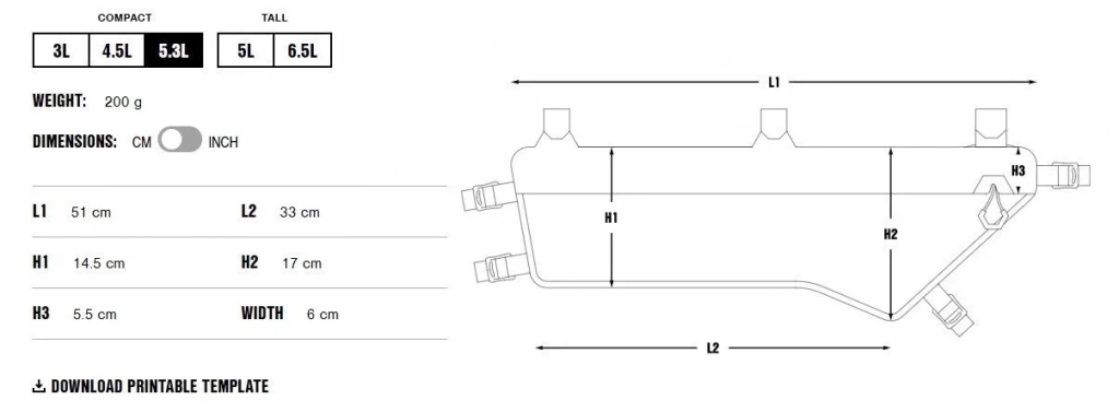 Сумка APIDURA Expedition Frame Pack