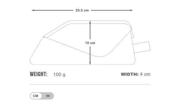 Сумка APIDURA Racing Bolt-On Top Tube Pack 1L (100g)