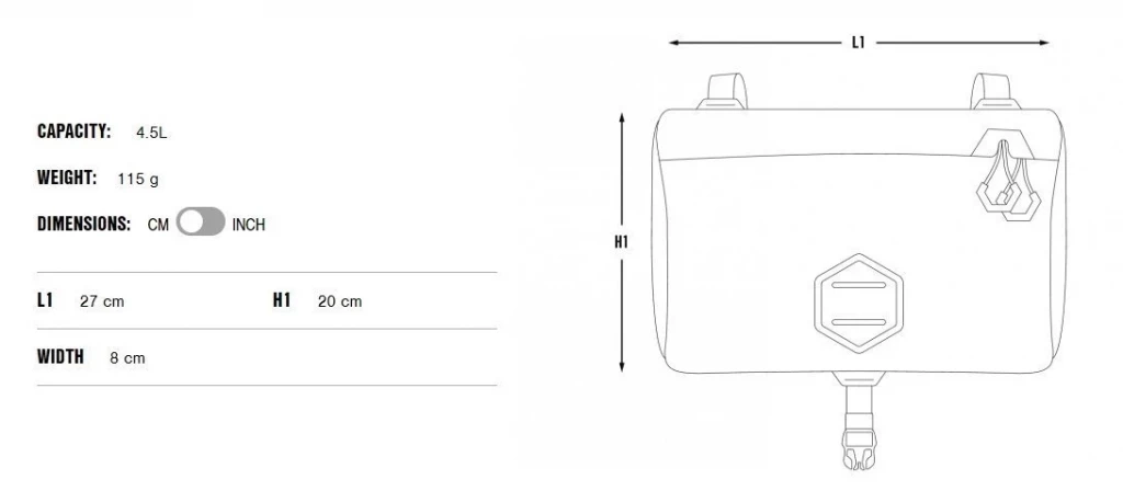 Сумка APIDURA Expedition Accessory Pocket (4.5L)