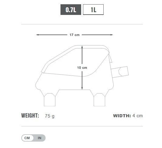 Сумка APIDURA Racing Top Tube Pack