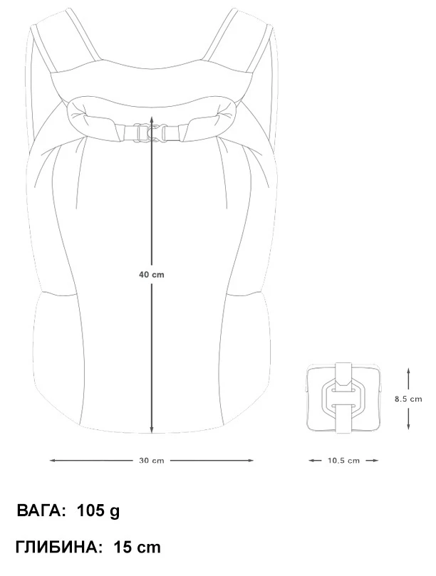 Рюкзак APIDURA Packable Backpack