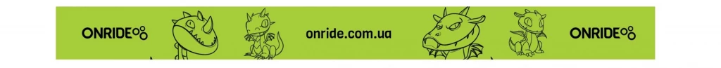 Светоотражающая полоска ONRIDE дракончики ОЕМ
