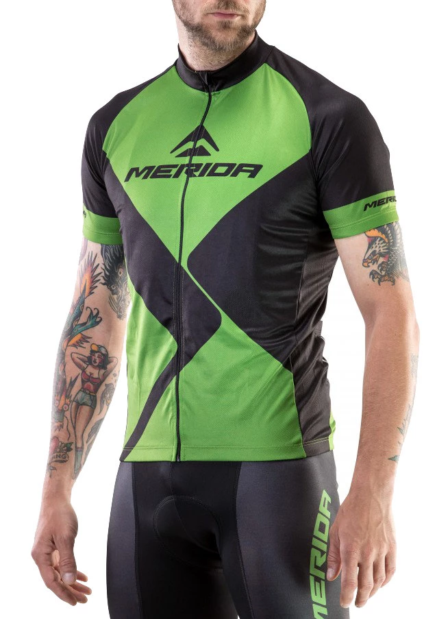 Велофутболка Merida SS Nizza Coolmax Rhombe Green