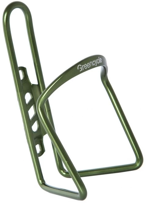 Флягодержатель Green Cycle GGE-112 алюминиевый 500-750ml зеленый, CGE-62-25