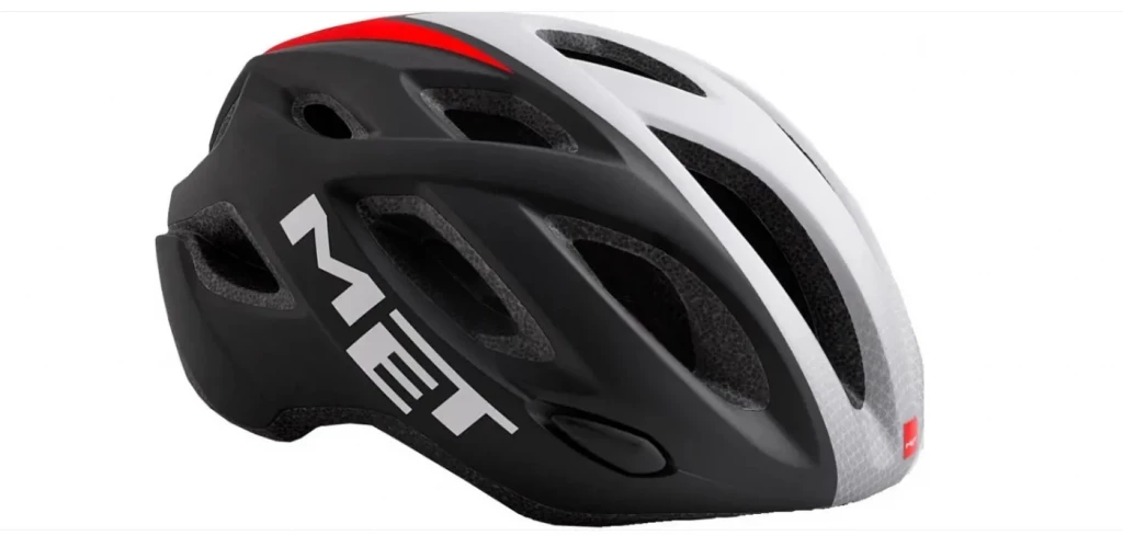 Шлем MET Idolo Black Shaded White Red | Matt