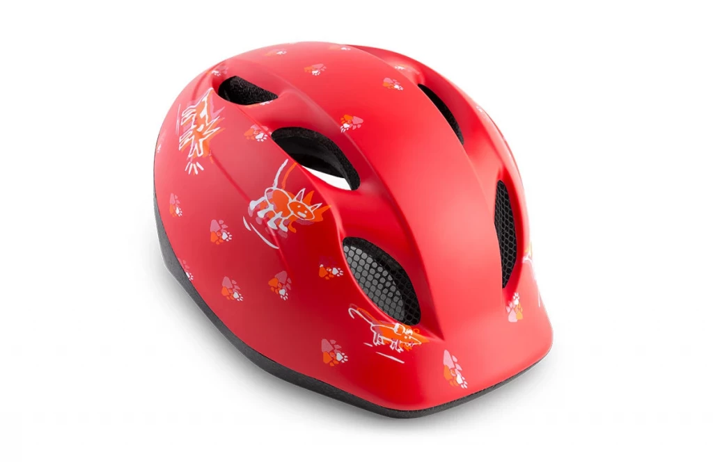 Шлем MET Buddy / Super Buddy CE Red Animals Matt