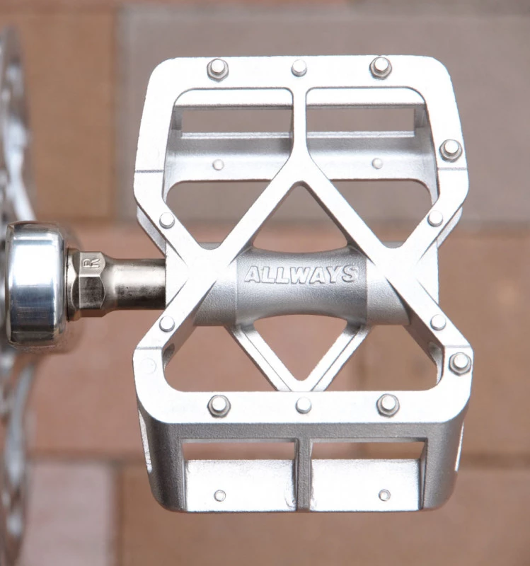 Педали Allways MKS, Silver, артикул 4560369004270