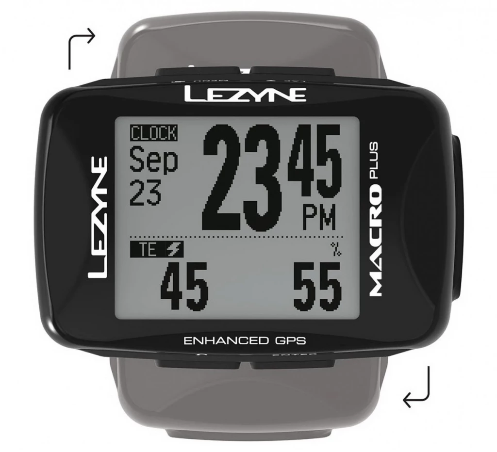 Велокомп'ютер Lezyne  Macro Plus GPS чорний Y13 (4712806 002770)