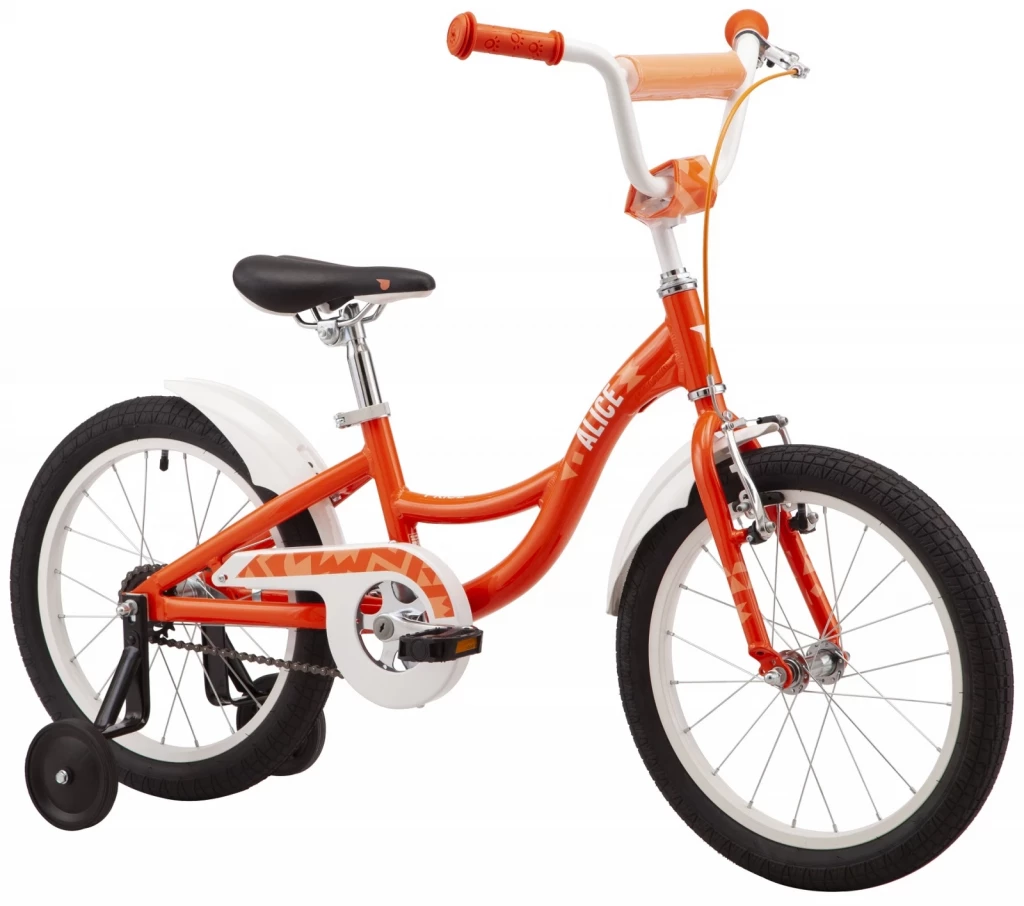 Велосипед 18" Pride ALICE 18 2022 оранжевый, SKD-54-84