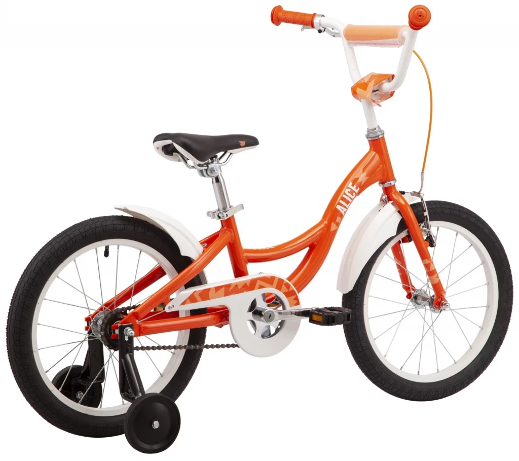 Велосипед 18" Pride ALICE 18 2022 оранжевый, SKD-54-84