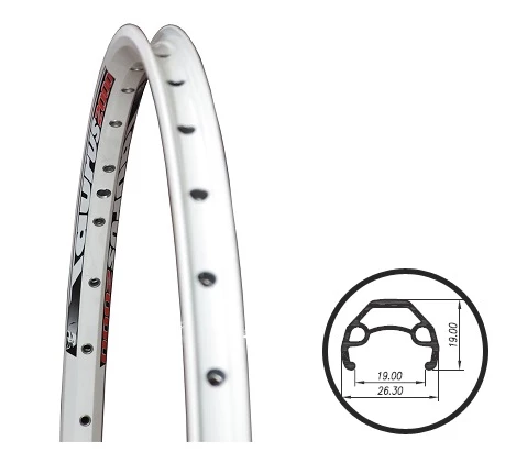 Обод 29" Weinmann Taurus 2000 disc, 700CX42CX36H, анодир., пистон., под диск. тормоз, белый, RIM-14-26