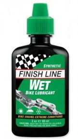 Смазка Finish Line жидкая Wet Lube (Cross Country) для влажных погодных условий, 60ml, LUBR-08-05