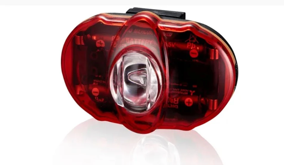 Блималка задня Infini VISTA I-406R, 3 світлодіоди, 2 режими, 2x"AAA", з кріпл., LTS-36-41