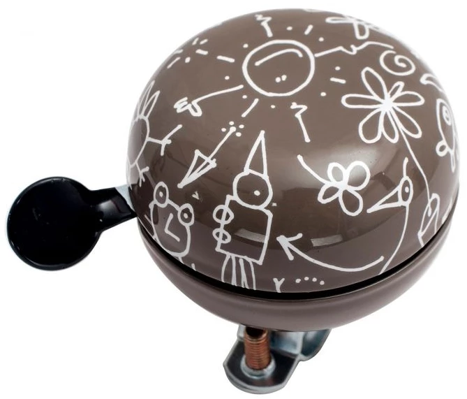 Звонок Дин-донг Green Cycle GBL-359 Cofee 60мм, BEL-29-32