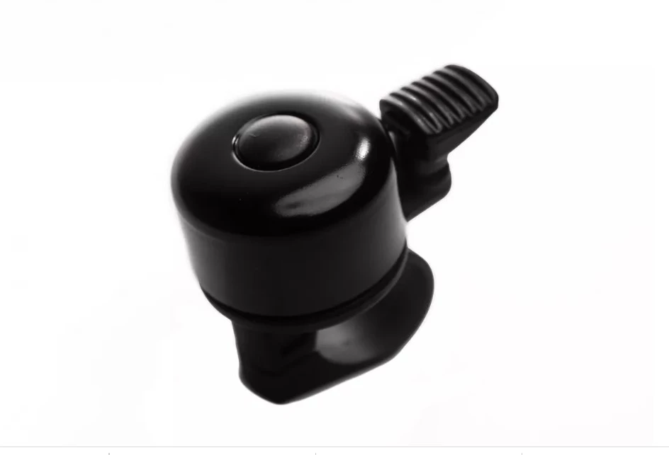 Звонок Green Cycle GBL-02A черный 35мм, BEL-05-48