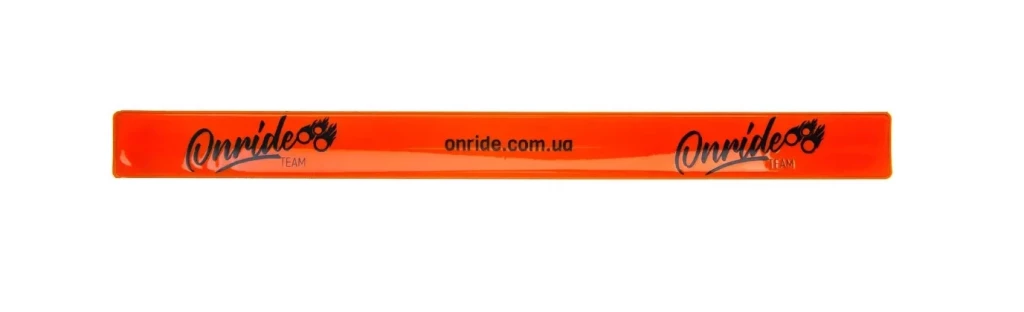 Светоотражающая полоска ONRIDE Тим 3х34см оранжевая