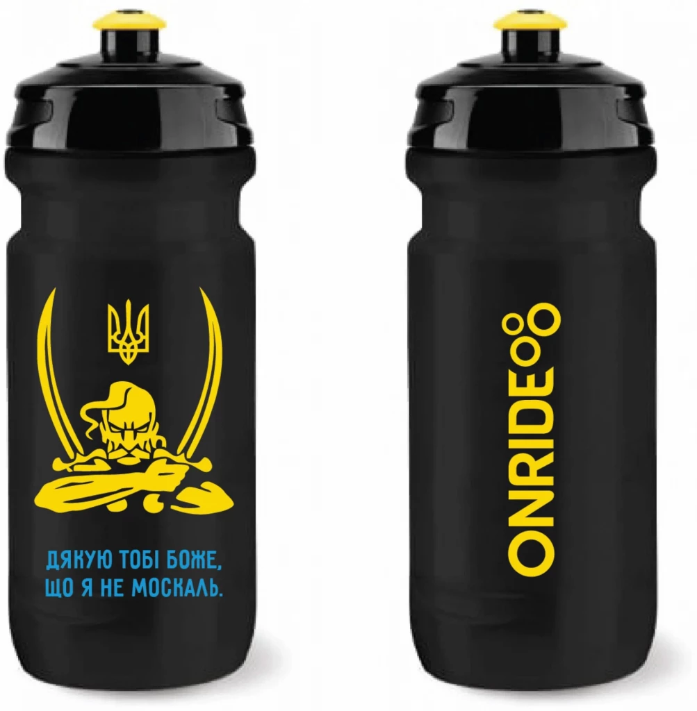 Фляга ONRIDE Proud 600 мл черная