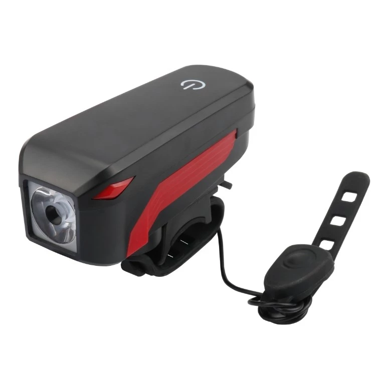 Фонарь пер. BC-FL1552 350лм питание Li-on 2000mAh с эл звонком 120дб USB, LTSS-033