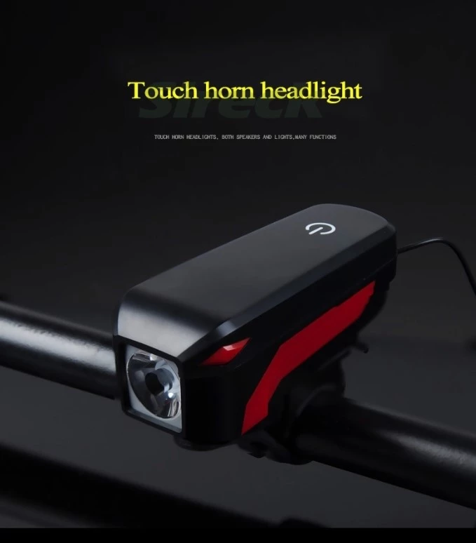 Фонарь пер. BC-FL1552 350лм питание Li-on 2000mAh с эл звонком 120дб USB, LTSS-033