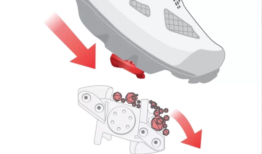 Контактные педали TIME ATAC MX 2 Enduro pedal, including ATAC easy cleats, Grey, 00.6718.002.000