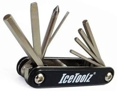 Ключ ICE TOOLZ 92A1 складной 8 функций, TOO-29-12