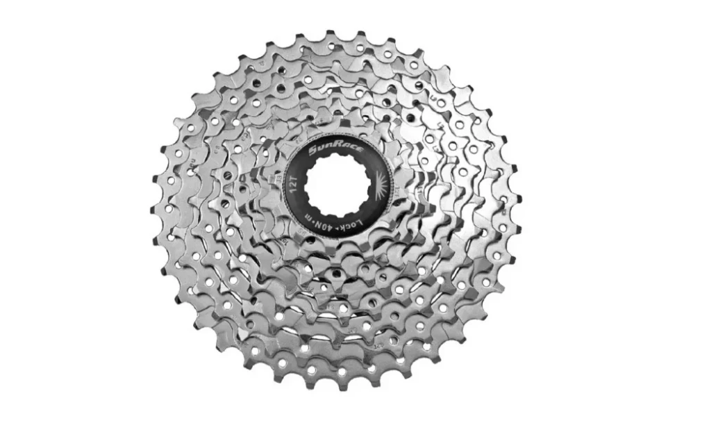 Касета інд. 9-k 11-36T SUN RACE M90 MTB, Zinc, CAS-12-03