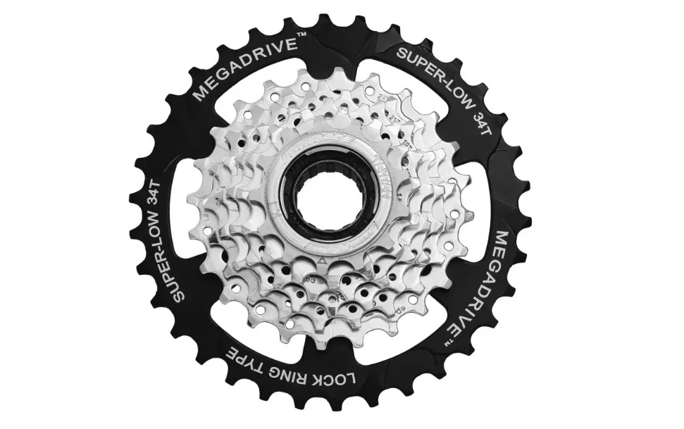 Трещітка інд. SUN RACE M4S 7S, 13-34T, Zinc+Black, FRW-76-27