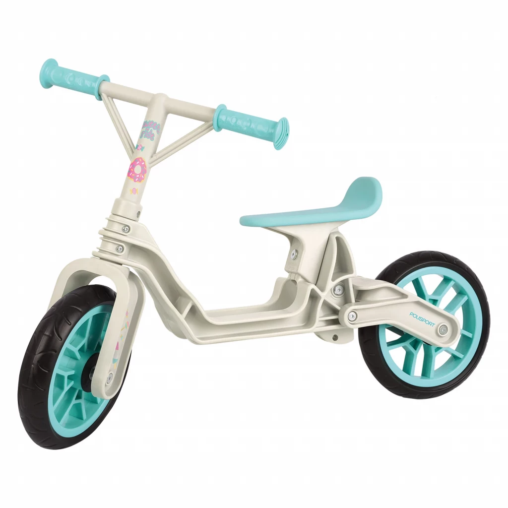 Беговел POLISPORT Balance Bike пластиковый кремовый/ментоловый, 8612000001