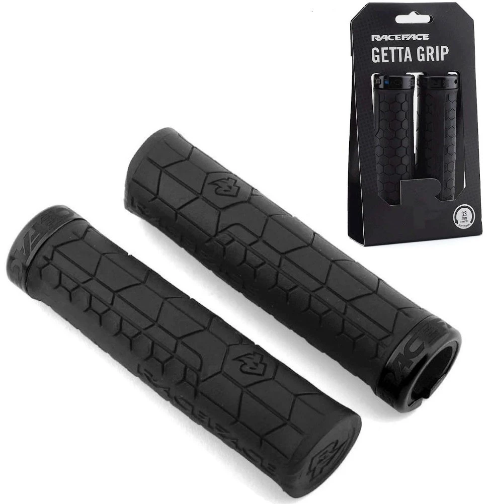 Грипсы Race Face Getta Grips Black 33 мм, GP20GETTA33BLKBLK