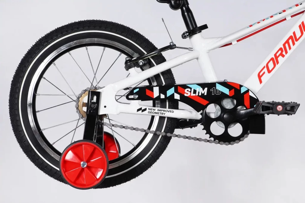 Велосипед 18" Formula Kid SLIM білий з червоним