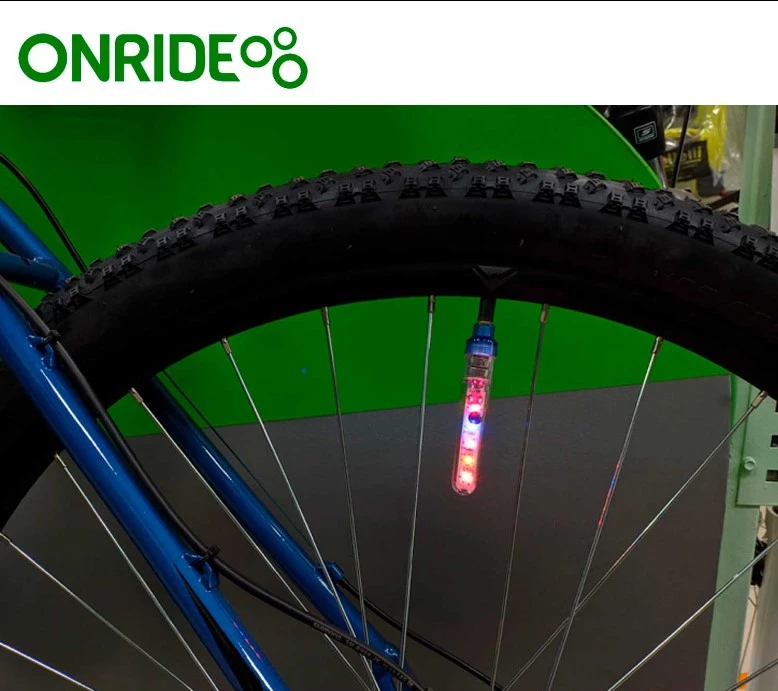 Колпачок на ниппель ONRIDE с цветными диодами