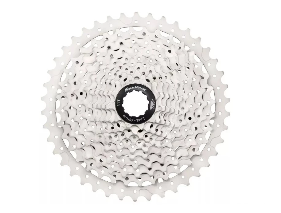 Кассета 10-k 11-42T SUN RACE MS3 MTB metallic/silver, CAS-58-74