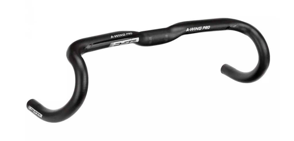 Руль FSA A-Wing AGX Pro Road 460мм, Ø31,8мм, 120мм drop, 80мм reach, черный, HBA-35-32